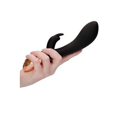 Heating Rabbit Vibrator - Opulent - Black